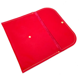 JESS Handcrafted Leather - Bright Red